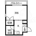 ハイツヤマギワ2階2.3万円