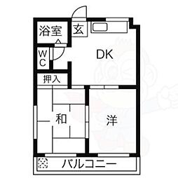 🉐敷金礼金0円！🉐グリーンハイツ