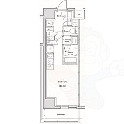 間取図画像 ワンルーム
