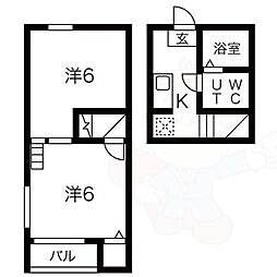 グランコンフォール米野4 2階
