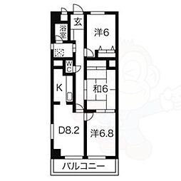 サニーコート矢田 5階/-