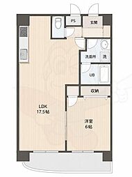 ル・ヴァン橘 2LDKの間取図画像