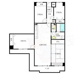 アーバンドエル杁中 6階/-