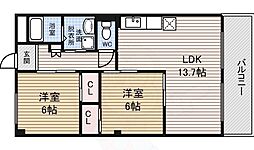 セラフィ西原 2階