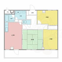 Avenue2 3DKの間取図画像