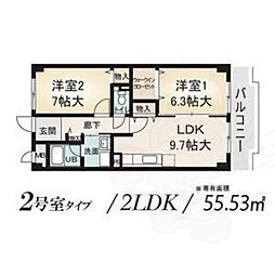 ウィルあじま 1階/-