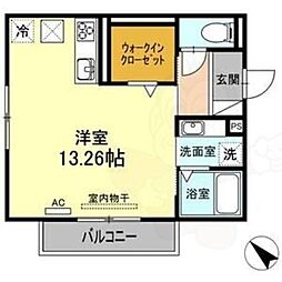 間取図画像 ワンルーム