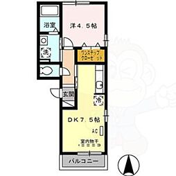 エレガンス靖国 2階/-
