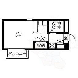 間取図画像 ワンルーム