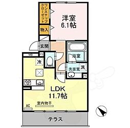 メゾンドリベルテ2 3階/-