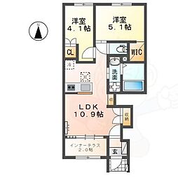 アーバンテラス 1階/-