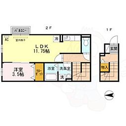 サンモール高畑 2階/-