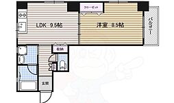ANNEX・IZUMI 1LDKの間取図画像