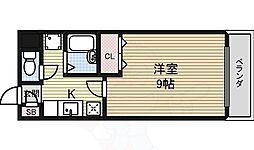 プチメゾン稲生2 1Kの間取図画像