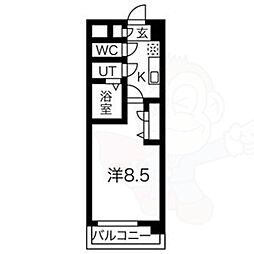 カーサルピナス 1階/-