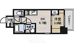 ポルタニグラ大須 1LDKの間取図画像