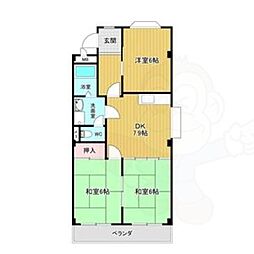 ベルシェ新開 4階