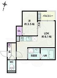 Jack higashimatabe1 2階/-