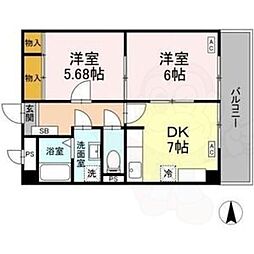 ロイメント名駅 5階/-