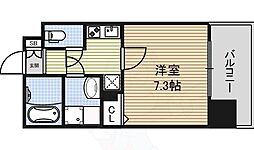 エコロジー栄レジデンス 1Kの間取図画像