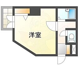 LDK東白壁 1Kの間取図画像