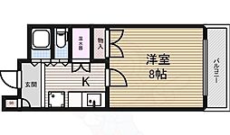 ライオンズマンション東桜 1Kの間取図画像