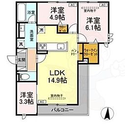 オークグレイス 3階/-