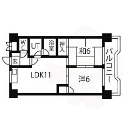 マジェスティーハイツ御成 3階/-