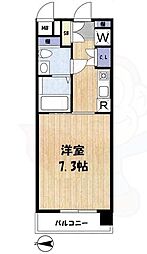 YS上前津 1Kの間取図画像