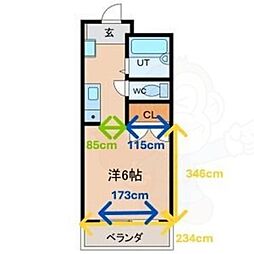 フォレストK3 4階/-