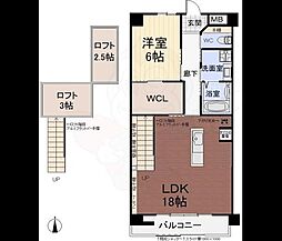 メゾンベル 1階/-