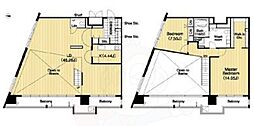 RESIDIA東桜2 2LDKの間取図画像