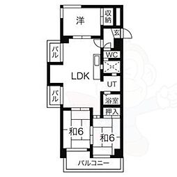 ユニバースビル 4階/-