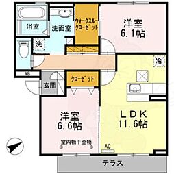 フレシールK 1階/-