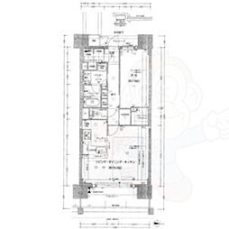プレサンスグラン丸の内 1LDKの間取図画像