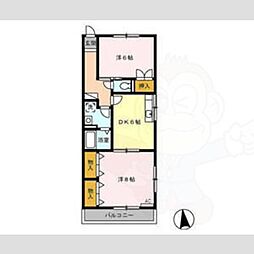 コーポセントラルビレッジ2 2階