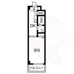 プリズム中村 3階/-