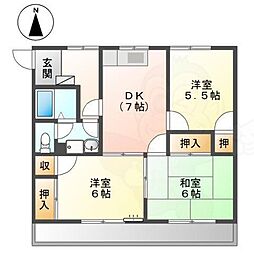 ラフィーネ石尾台 2階