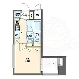 東桜コート 1Kの間取図画像