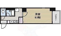 アメニティー泉 1Kの間取図画像