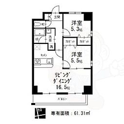 フォレスタ阿由知 8階/-