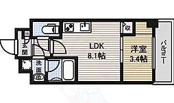 ポルタニグラ大須 1LDKの間取図画像
