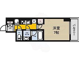 セイワパレス丸の内駅前 1Kの間取図画像