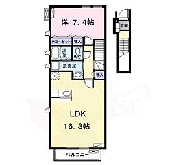 ツインベル 1LDKの間取図画像