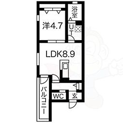 西区香呑町AP 2階