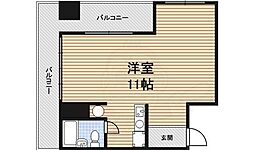 メゾンパール泉 ワンルームの間取図画像