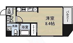 ライブコート丸の内 ワンルームの間取図画像