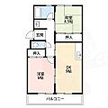 柏原農住団地S棟1階4.4万円