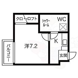 クラレーザ 3階/-