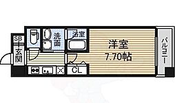 レジディア久屋大通 1Kの間取図画像